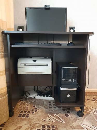 Стол компьютерный КСТ-10.1 бетон фото покупателя 5