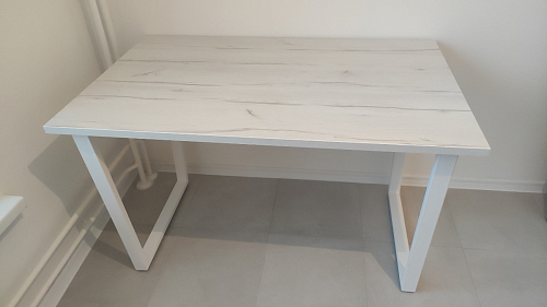 Стол Лота Лофт 120 25 мм дуб делано темный / черный матовый фото покупателя 976