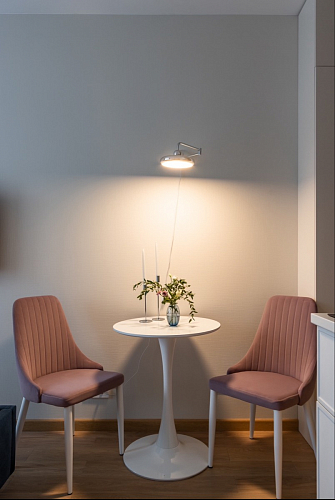 Стул на металлокаркасе Kora green / black фото покупателя 353