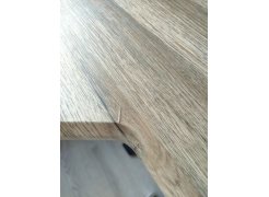 Компьютерный стол Маркос 140х80 светло-серый / черный фото покупателя 12