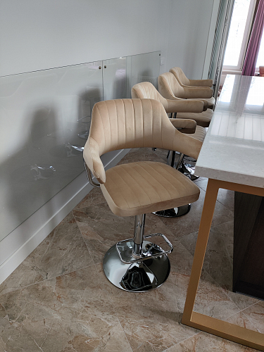 Барный стул Charly Black черный твид фото покупателя 1