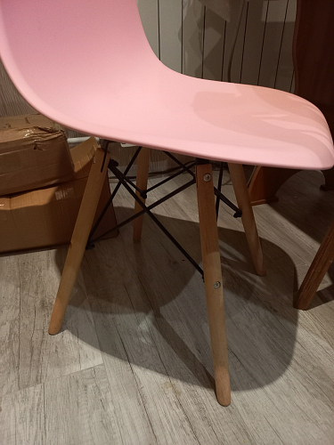 Пластиковый стул Eames PC-015 желтый фото покупателя 218