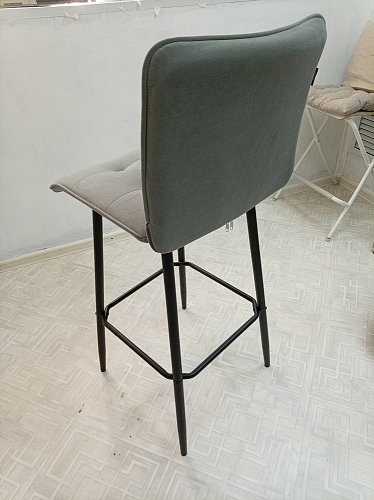 Барный стул Bari серый велюр фото покупателя 22