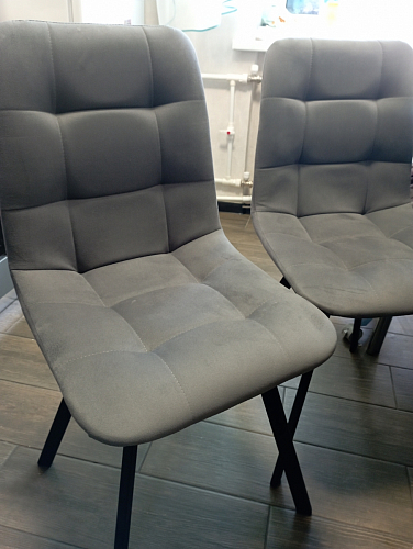 Комплект стульев Чилли 4 шт бежевый / черный фото покупателя 91