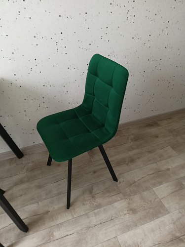 Комплект стульев Чилли 2 шт бежевый / черный фото покупателя 469