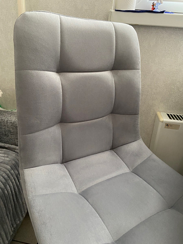 Стул на металлокаркасе Чилли черный / зеленый фото покупателя 1417