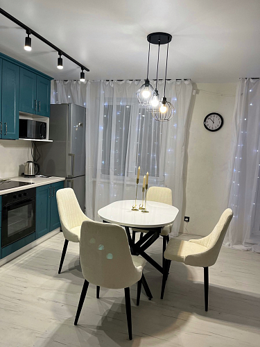 Стул на металлокаркасе Kora dark gray / black фото покупателя 373