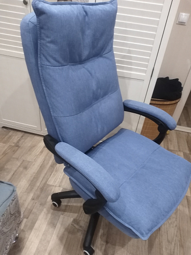 Компьютерное кресло Rapid голубое фото покупателя 204