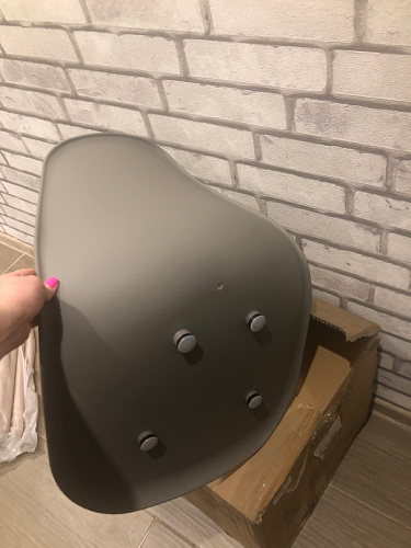 Стул Cindy Eames mod. 001 khaki / natural фото покупателя 327