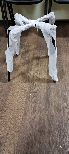 Стул на металлокаркасе Capri blue / white фото покупателя 21