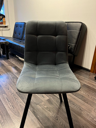 Стул на металлокаркасе Чилли бежевый / белый каркас фото покупателя 1395