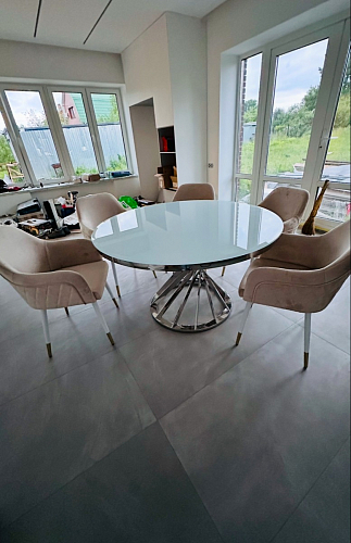 Стол Twist gold / black фото покупателя 13