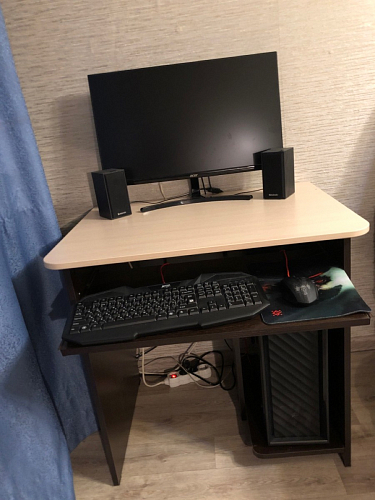 Компьютерный стол КСТ-21.1 венге фото покупателя 9