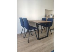 Стул на металлокаркасе Чилли розовый / черный каркас фото покупателя 490