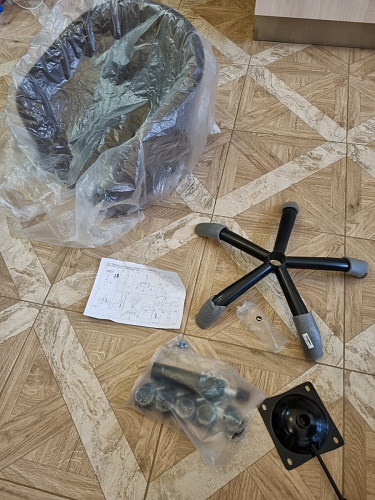 Компьютерное кресло Тибо сиреневый фото покупателя 184