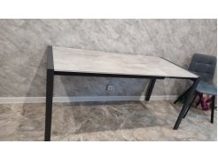 Стол Центавр дуб галифакс / черный матовый фото покупателя 13