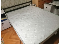 Односпальная кровать Фади 80х200 черная фото покупателя 602