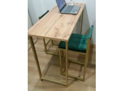 Барная стойка Дилан Лофт 120х40х90 бетон светлый фото покупателя 51