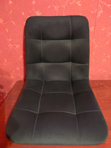 Стул на металлокаркасе Чилли черный / зеленый фото покупателя 868