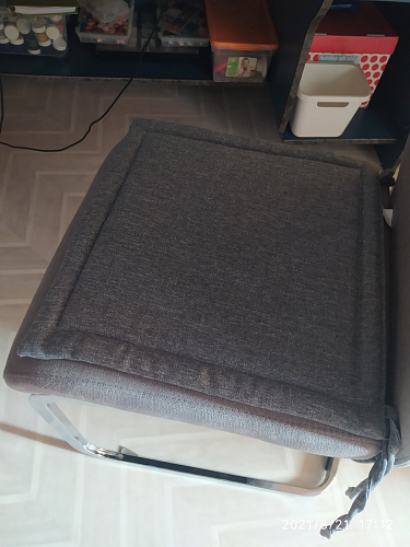 Стул Basit light grey fabric фото покупателя 81