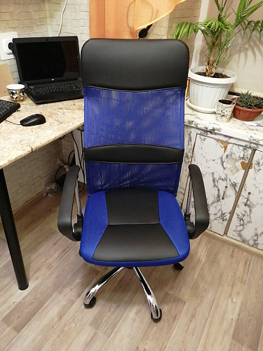 Компьютерное кресло Arano 1 black / chrome фото покупателя 8