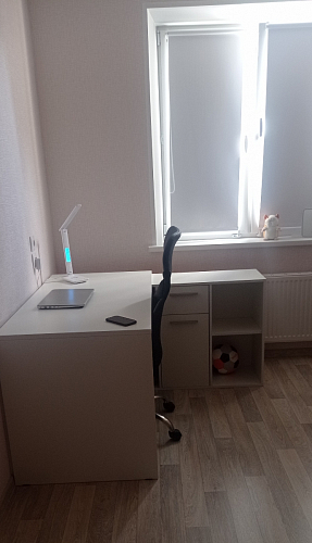 Письменный стол Лайт 03.245F белый гладкий 101 фото покупателя 175