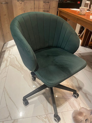 Компьютерное кресло Пард confetti silver серый / черный фото покупателя 112