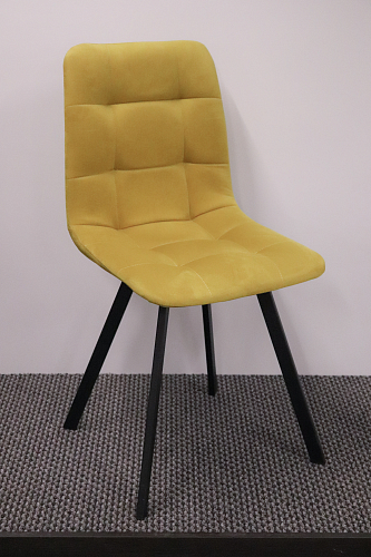 Стул на металлокаркасе Чилли К кирпичный / черный из шоурума 1