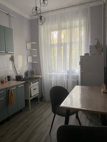 Стол Тринити Лофт 120 25 мм черный матовый / дуб делано темный фото покупателя 202