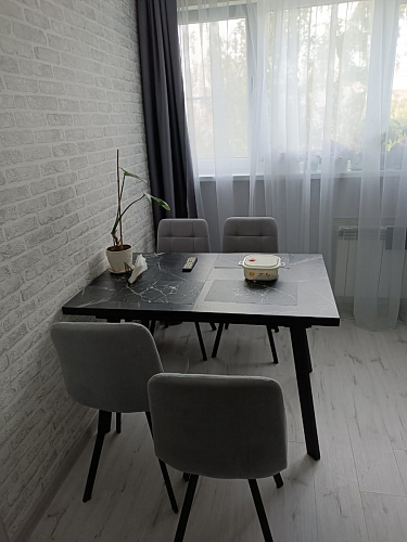 Стул на металлокаркасе Чилли светло-серый / белый каркас фото покупателя 402