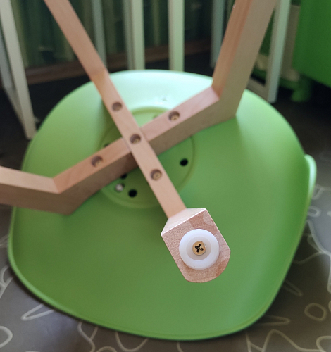 Деревянный стул Bonuss light gray / wood фото покупателя 88