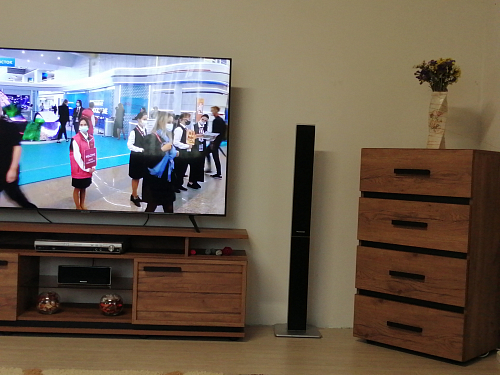 Комод Nature 45 дуб табачный craft / черный фото покупателя 1