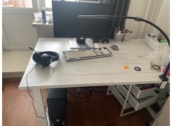 Стол Лота Лофт 120 25 мм сабия / черный матовый фото покупателя 923