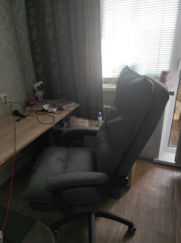 Компьютерное кресло Rapid голубое фото покупателя 15