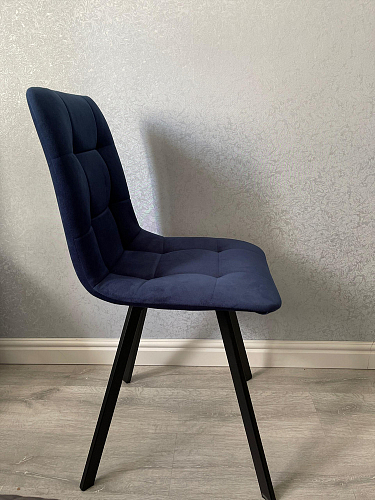 Стул на металлокаркасе Чилли К кирпичный / черный фото покупателя 693