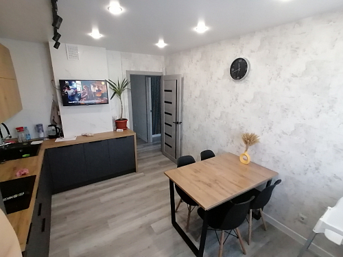 Деревянный стол Лота Лофт 120x75 дуб крафт табачный / черный матовый фото покупателя 409