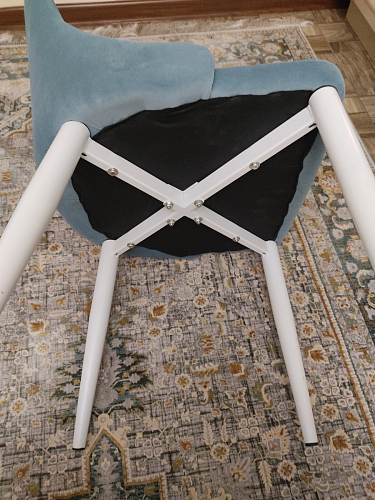 Стул на металлокаркасе Kora gray / black фото покупателя 96