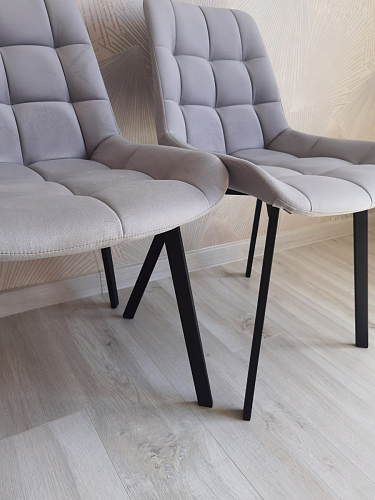 Стул на металлокаркасе Челси бирюзовый / черный фото покупателя 14