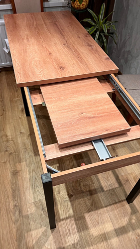 Стол Оригон сонома / черный матовый фото покупателя 32