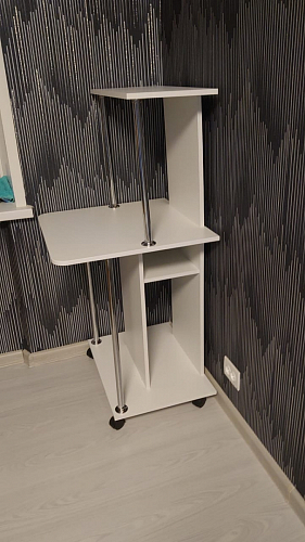 Компьютерный стол КСТ-12 белый фото покупателя 39