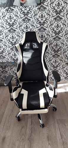 Компьютерное кресло Kano 1 cream / black фото покупателя 57