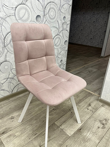 Стул на металлокаркасе Чилли синий / белый фото покупателя 1333