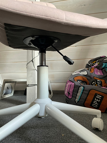 Компьютерное кресло Честер синий (velutto 46 ) / белый фото покупателя 8