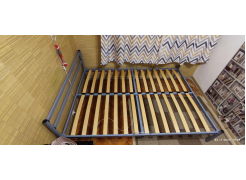 Односпальная кровать Фади 80х200 черная фото покупателя 611