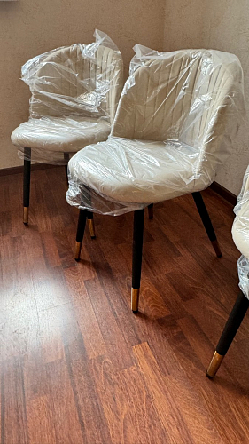 Стул на металлокаркасе Gabi gray / black фото покупателя 367