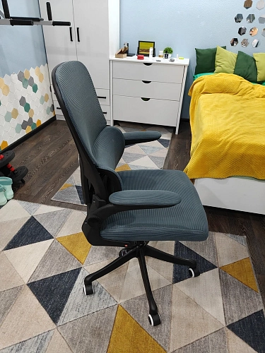 Компьютерное кресло Sprut light gray фото покупателя 35