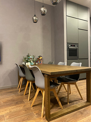 Деревянный стул Bonuss green / grey фото покупателя 4