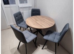 Стул Чилли 2 темно-серый  / черный фото покупателя 47