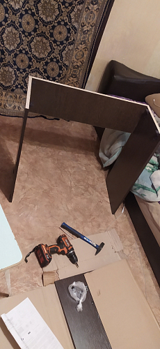 Стол письменный Kiwi белый  - Уцененный экземпляр фото покупателя 75