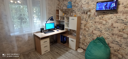 Стол компьютерный КС15 белый правый фото покупателя 20